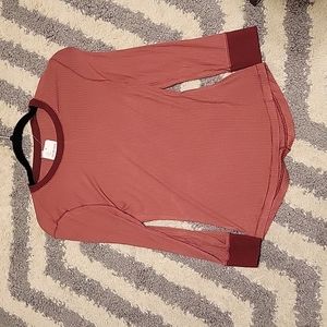 Free people LS Stretchy top